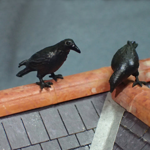 Pair of Ravens, 1/48th scale