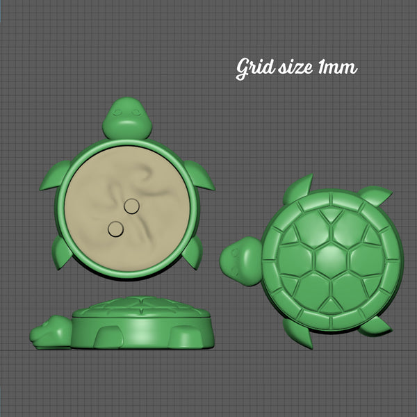 Turtle sandpit, 1/48th scale