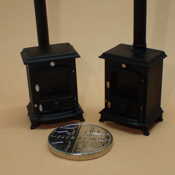 Tiny 1/24th scale stove