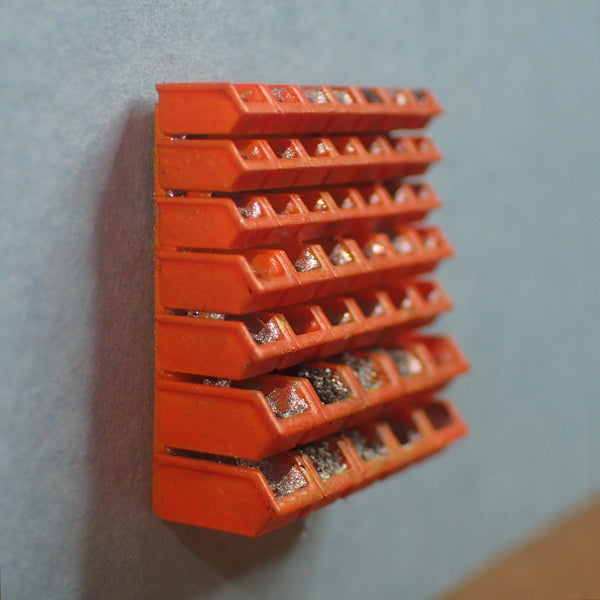 Parts bins, 1/48 scale