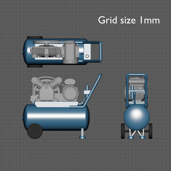 Compressor, 1/48 scale
