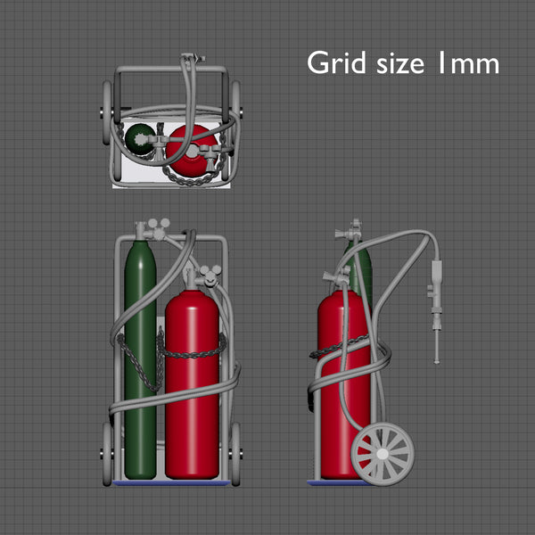 Welding gear, 1/48 scale