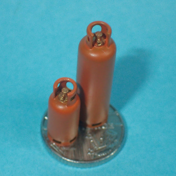 Propane tanks, 1/48 scale