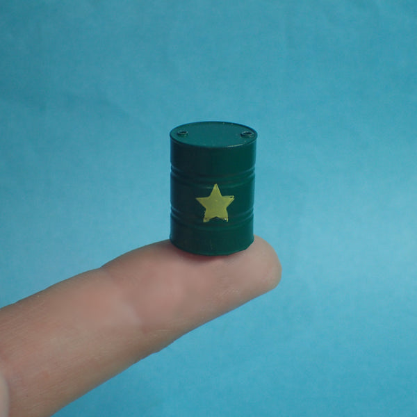 Oil drum, 1/48 scale