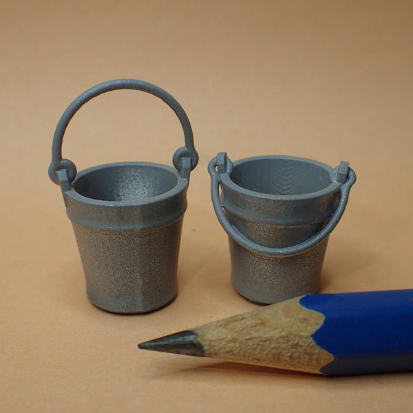 Old 'metal' bucket, 1/24th scale