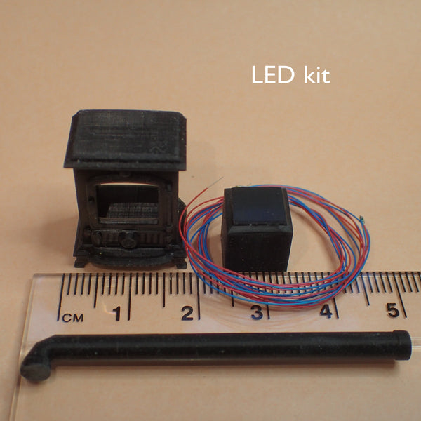Tiny 1/24th scale stove