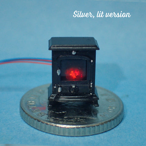 Tiny 1/48th scale stove