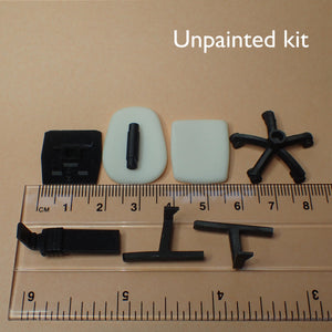 Modern office chair, 1/24th scale