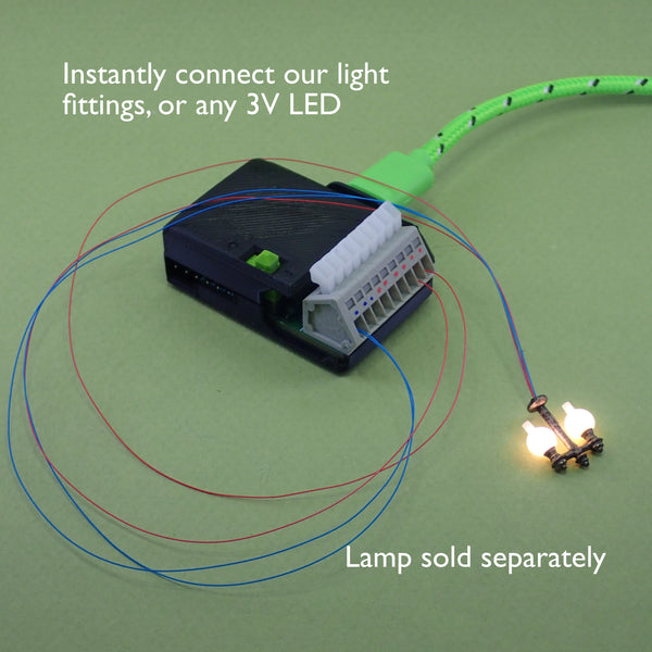 SHRINKENLIGHTS modular 3V wiring system for micro LEDs