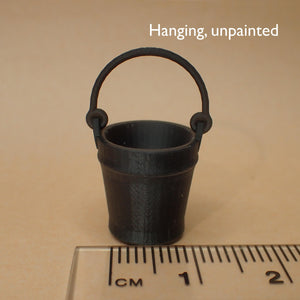 Old 'metal' bucket, 1/24th scale