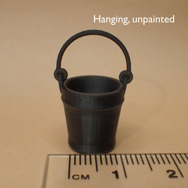 Old 'metal' bucket, 1/24th scale