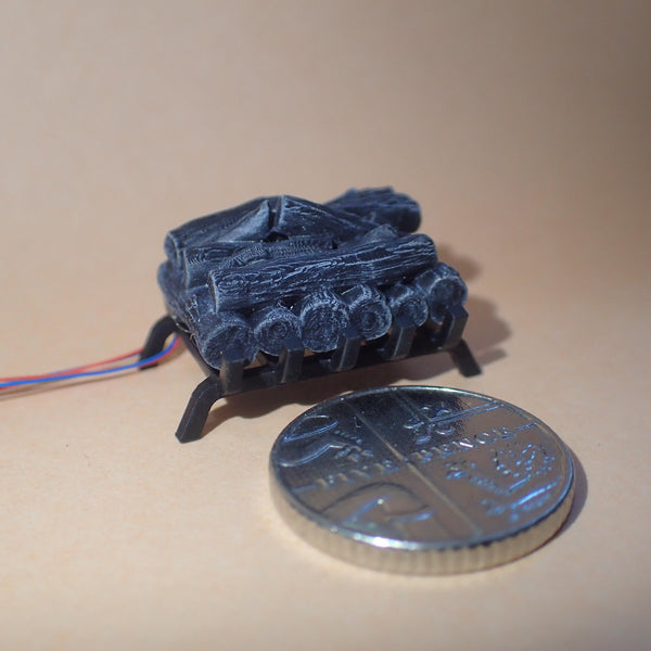 Tudor style fire basket, 1/24th scale