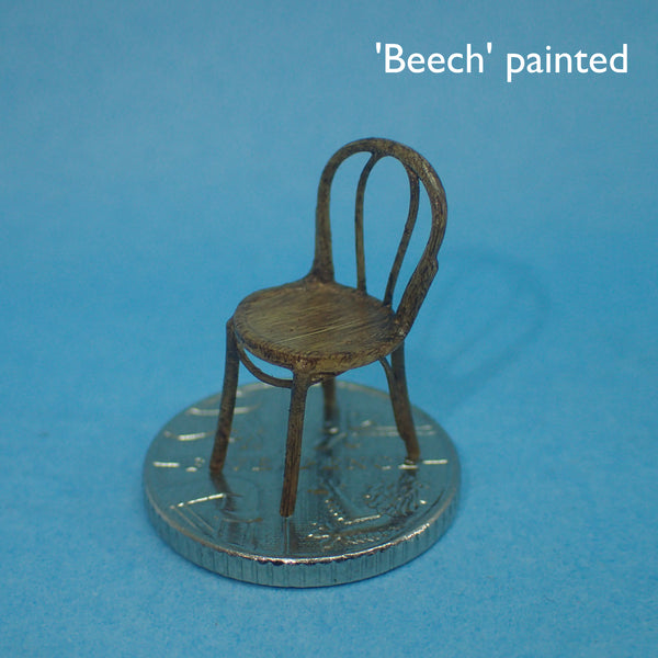 Bentwood style chair, 1/48th scale