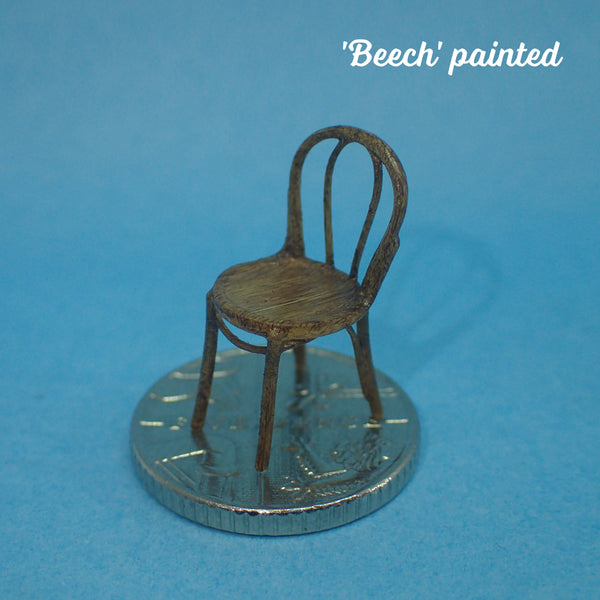 Bentwood style chair, 1/48th scale
