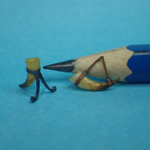 Drinking horn, 1/48 scale