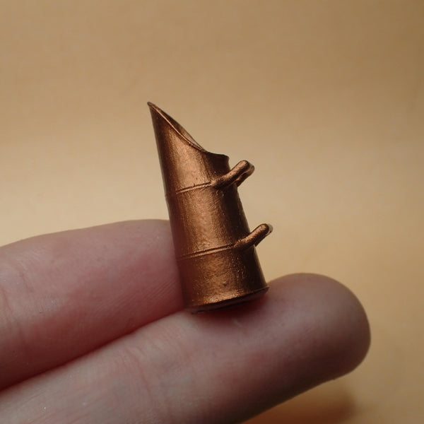 Upright coal scuttle, 1/24th scale