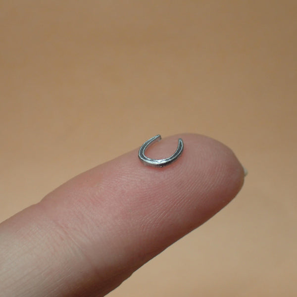 Eight horseshoes, 1/24 scale