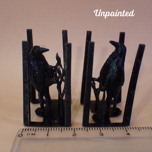 Pair of Ravens, 1/24th scale