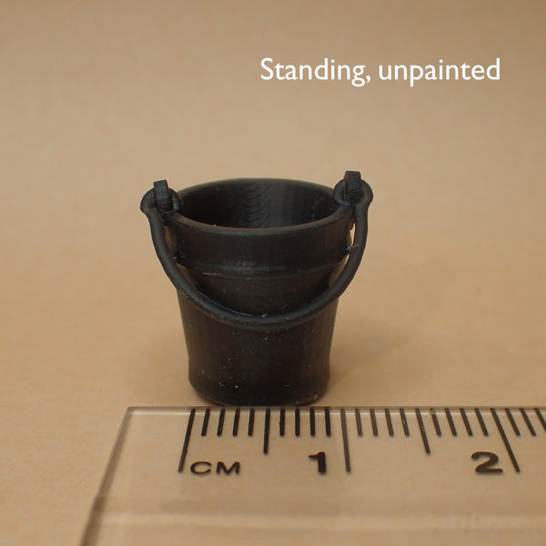 Old 'metal' bucket, 1/24th scale