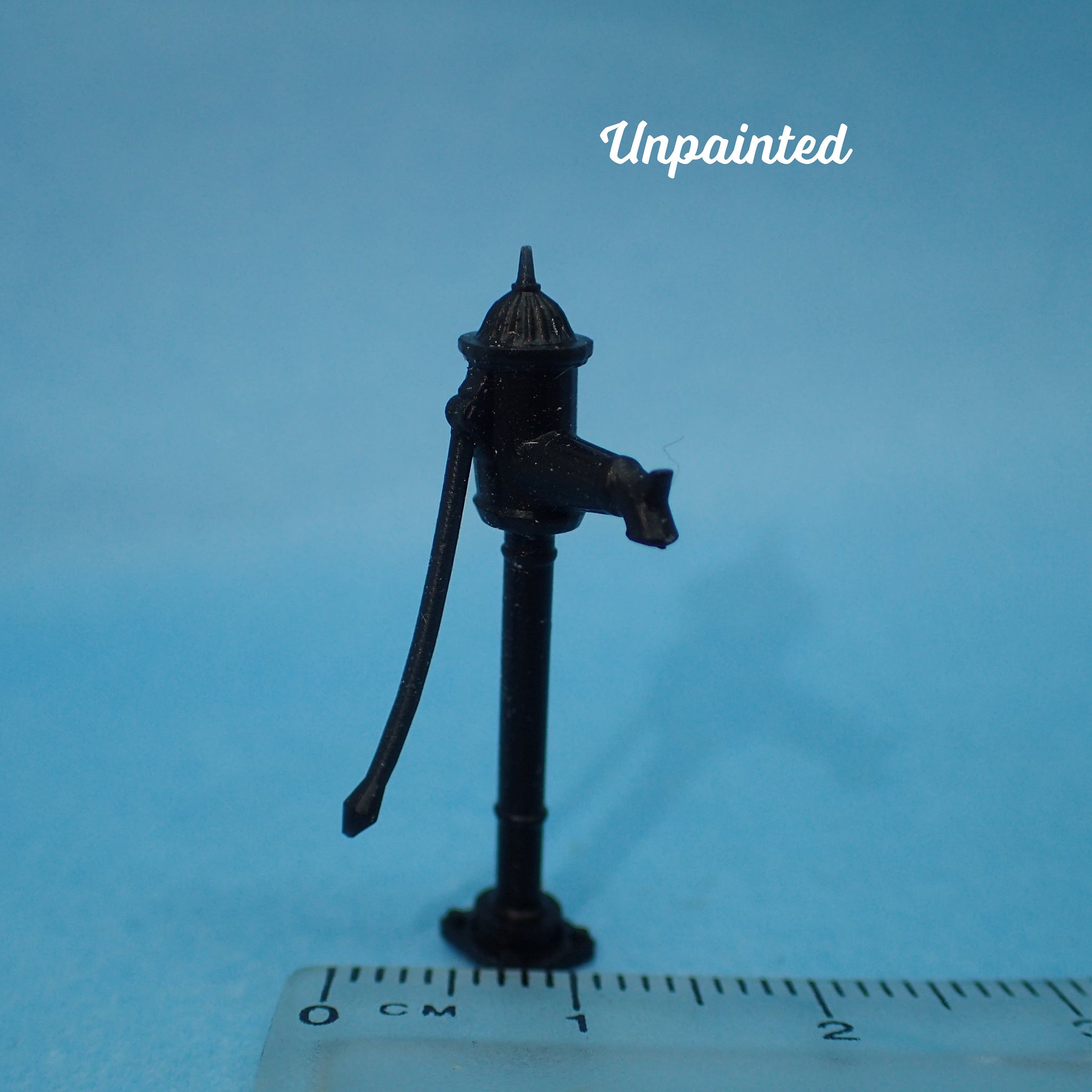 Outdoor water pump, 1/48th scale