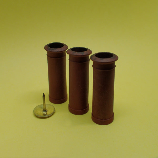 Cannon' style chimney pot set, 1/32nd scale