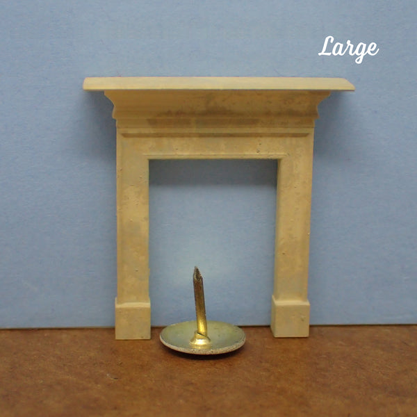 Victorian style mantelpiece, 1/48th scale