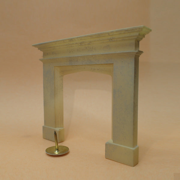 Tudor style stone fireplace, 1/24th scale