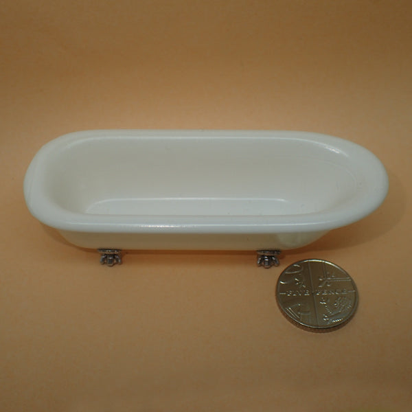 Claw foot bath tub, 1/24th scale