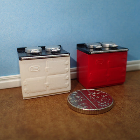 Aga style cooker, 1/48th scale