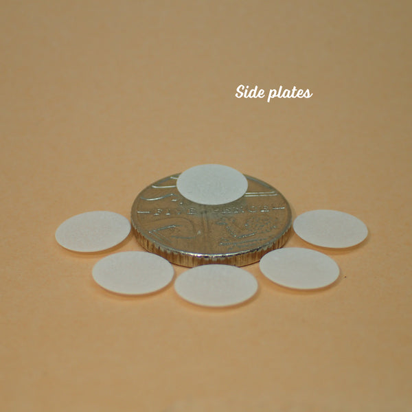 Set of 6 plates, 1/24th scale