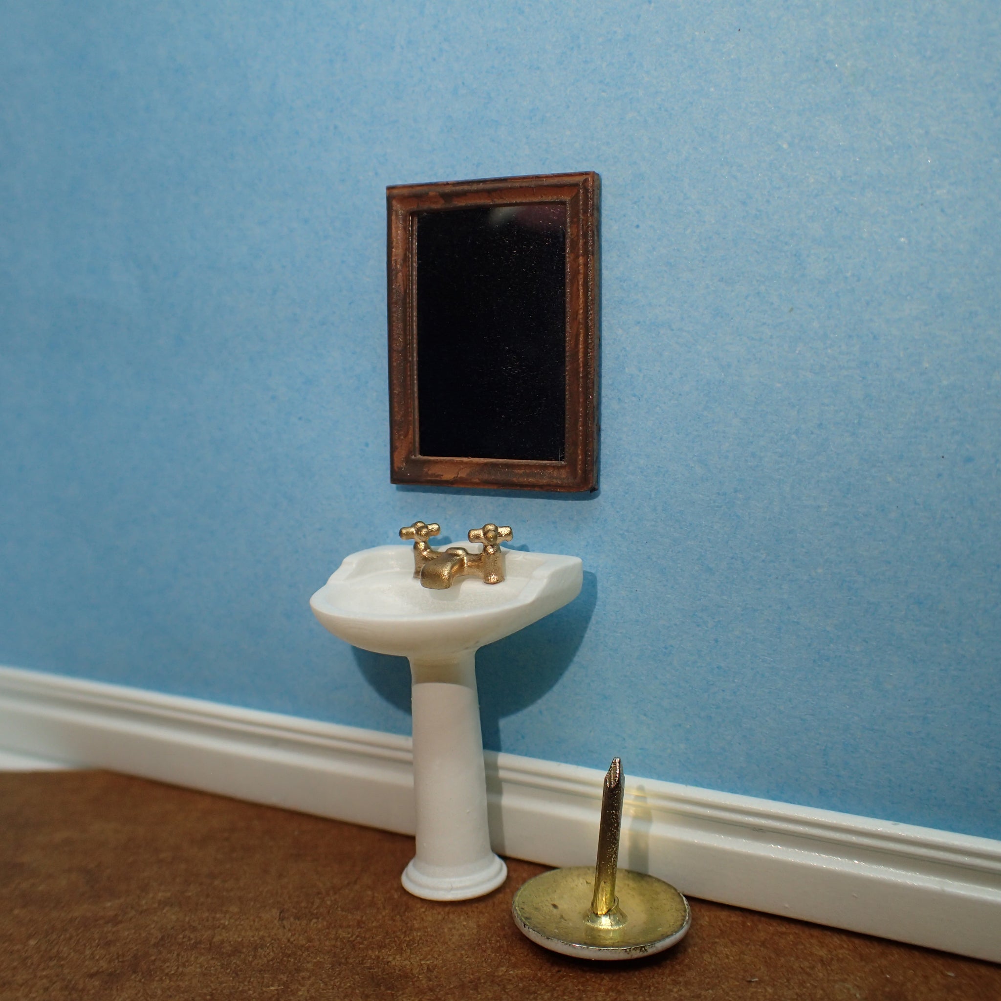 Rectangular mirror, 1/48th scale