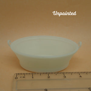 Washtub or 'tin' bath, 1/24th scale