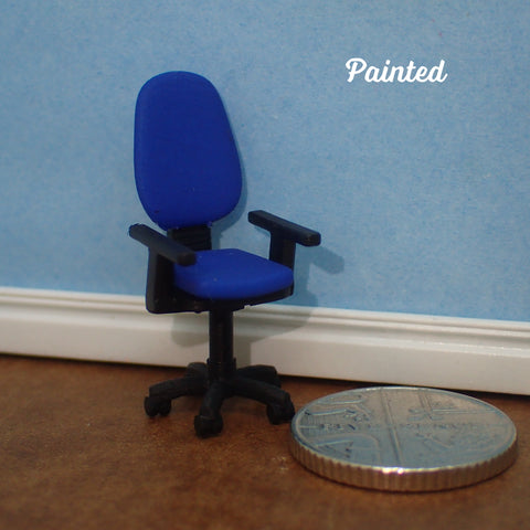 Modern office chair, 1/48 scale