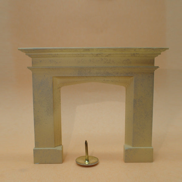 Tudor style stone fireplace, 1/24th scale